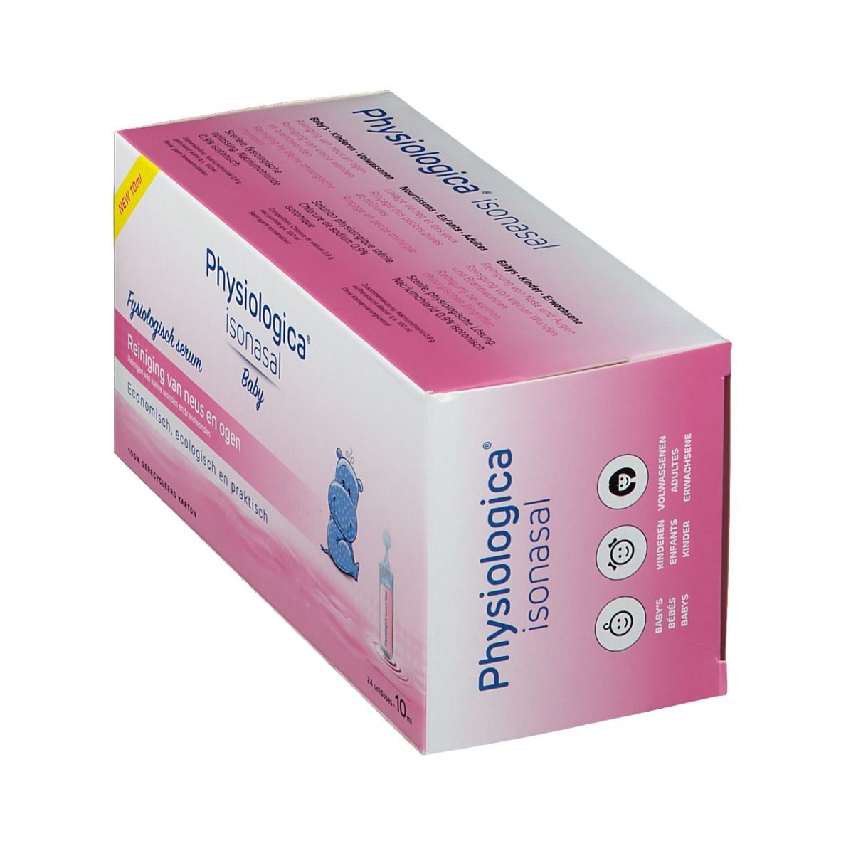 Physiologica® Isonasal Baby Einzeldodispipetten 24x10ml