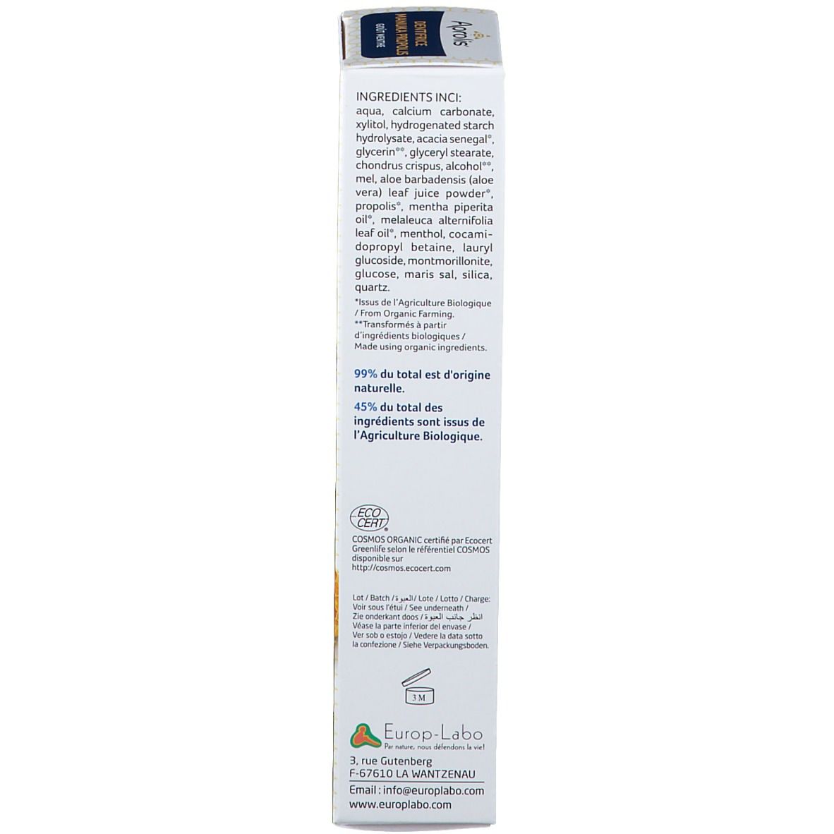 Aprolis® Zahnpasta Propolis Bio