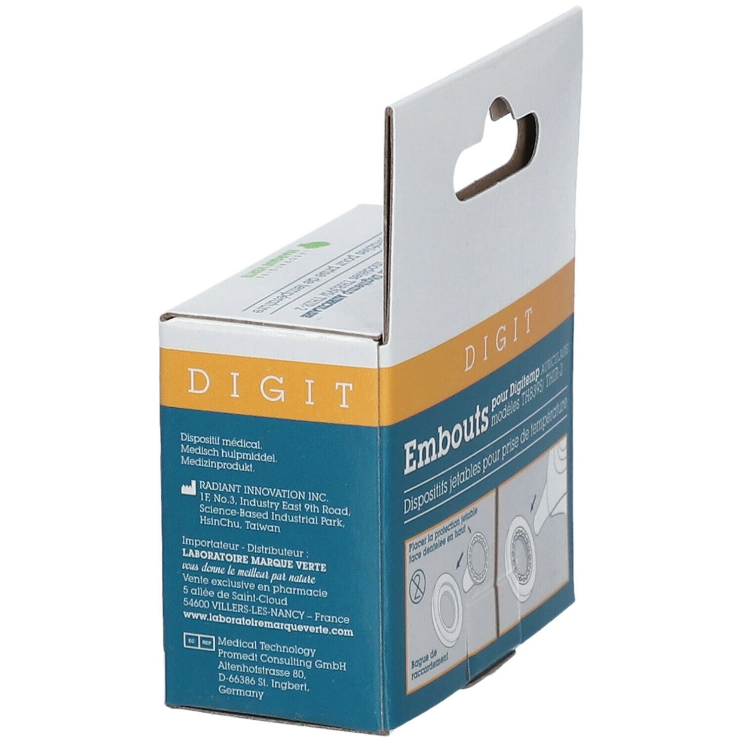 DIGIT Ohrthermometer Schutzhüllen