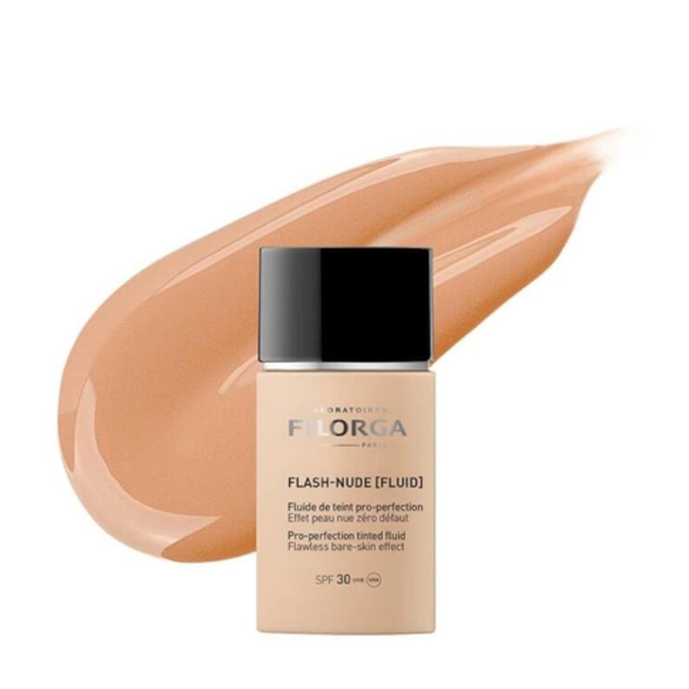 FILORGA FLASH-NUDE FLUID  SPF 30 Gold