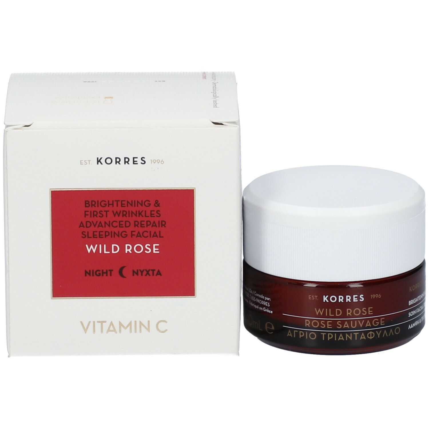 KORRES® Rose Sauvage Radiance Nachtcreme