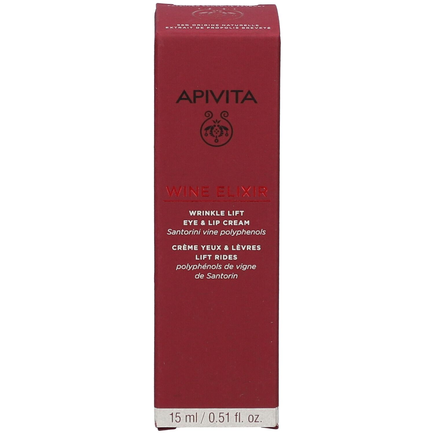 APIVITA Wein-Elixier Augencreme & Lippen straffen Falten