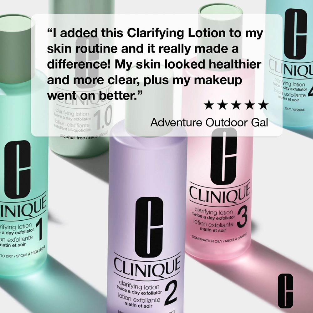 CLINIQUE Clarifying Lotion 1 Flüssiges Peeling  für trockene bis sehr trockene Haut