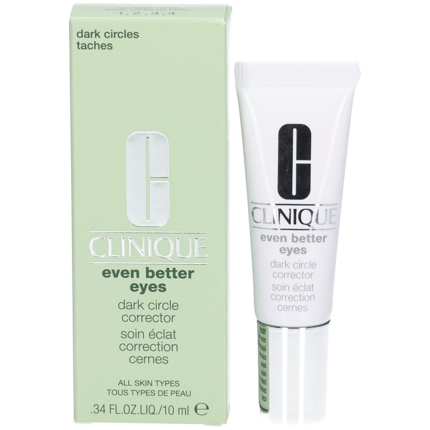 Clinique Even Better Eyes Tube und Kartonverpackung.