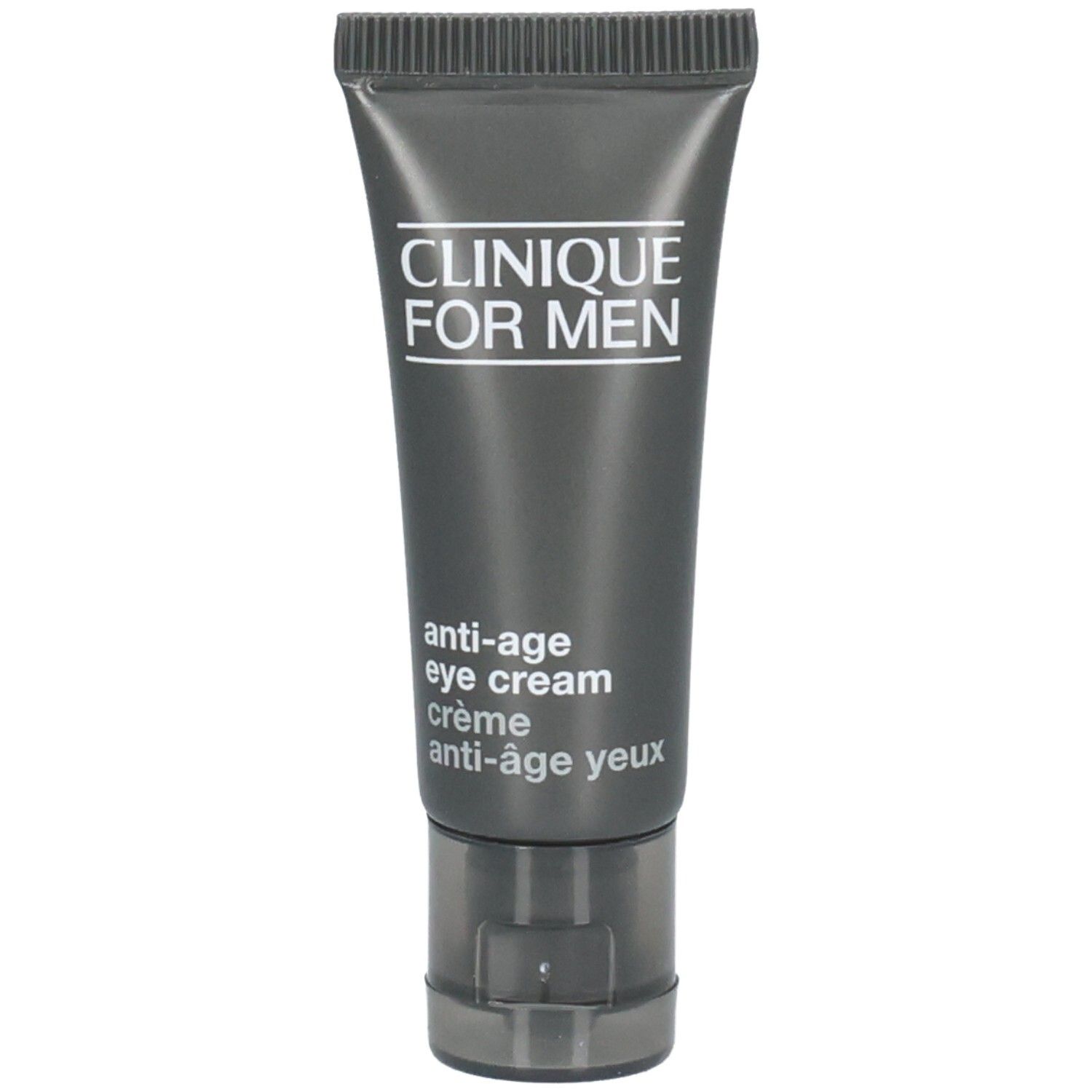 Clinique For Men Anti-Age Augencreme in dunkler Tube mit Aufsatz.