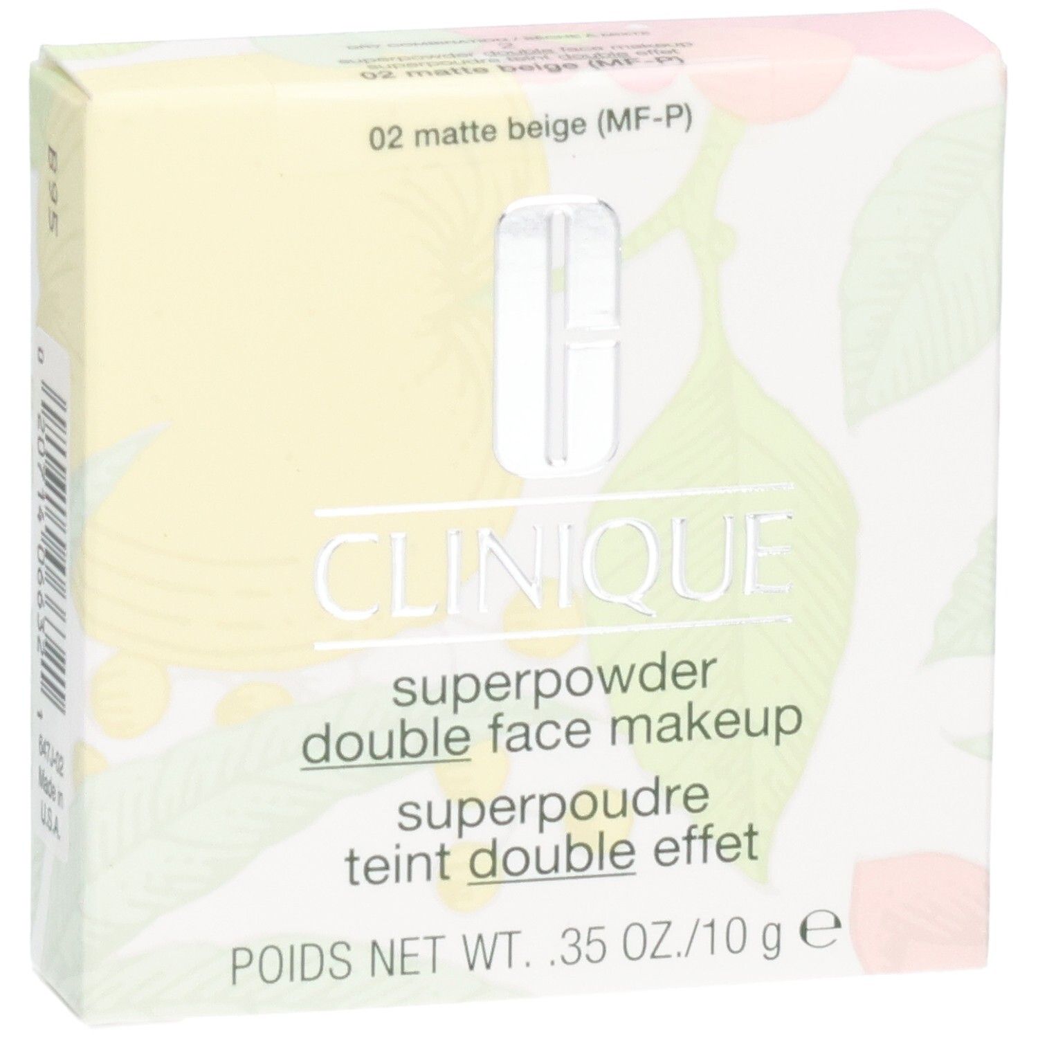 Clinique Superpowder Double Face Makeup Karton, 02 Matte Beige.