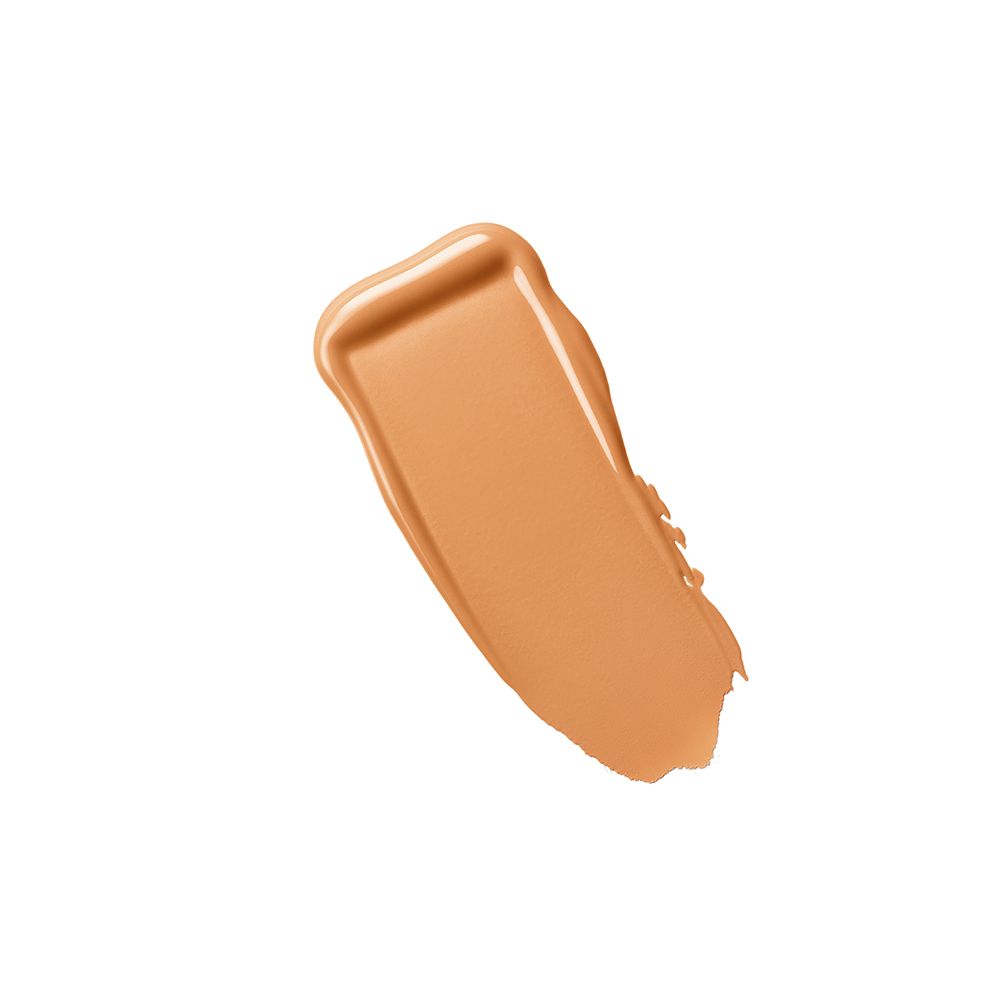 Farbprobe von Clinique Even Better Makeup SPF 15. Beige Farbton auf weißem Hintergrund. Textur und Farbton sichtbar.