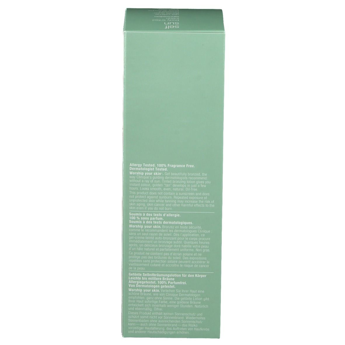 CLINIQUE self Sun getönte Selbstbräungslotion für den Körper light-medium