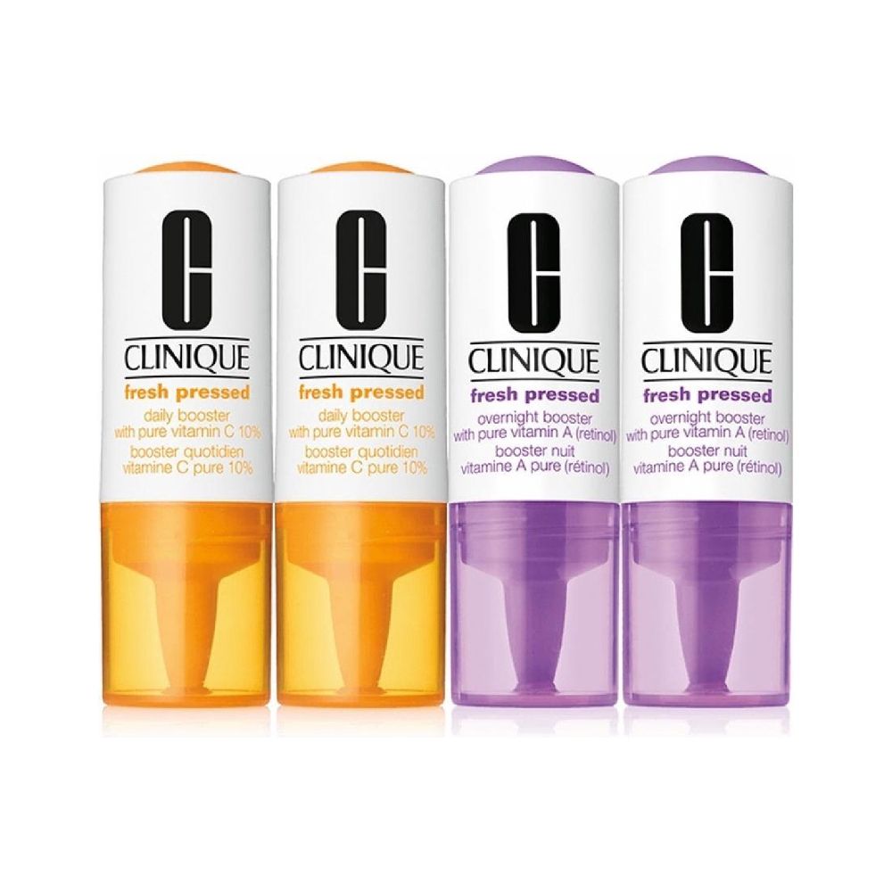 CLINIQUE Fresh Pressed Clinical™ Daily and Overnight Boosters With Pure Vitamins C 10% + A