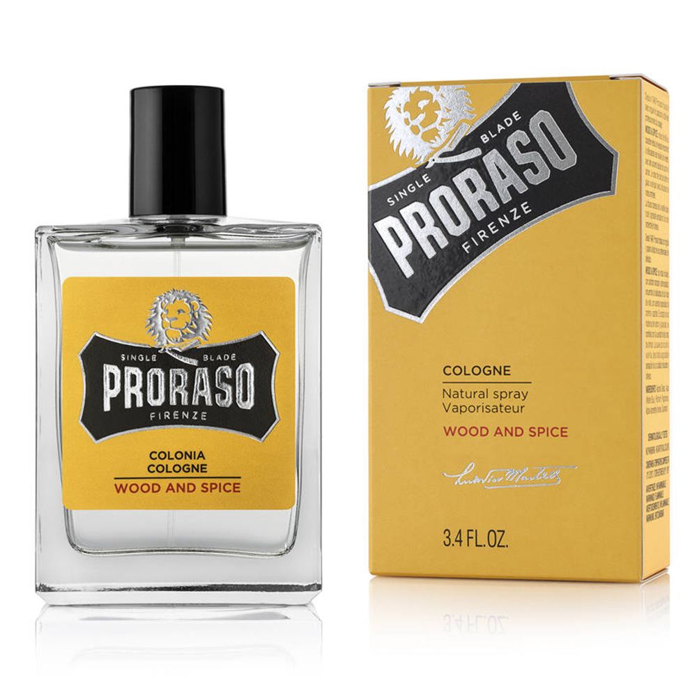 Proraso Wood and Spice Eau de Cologne  Spray