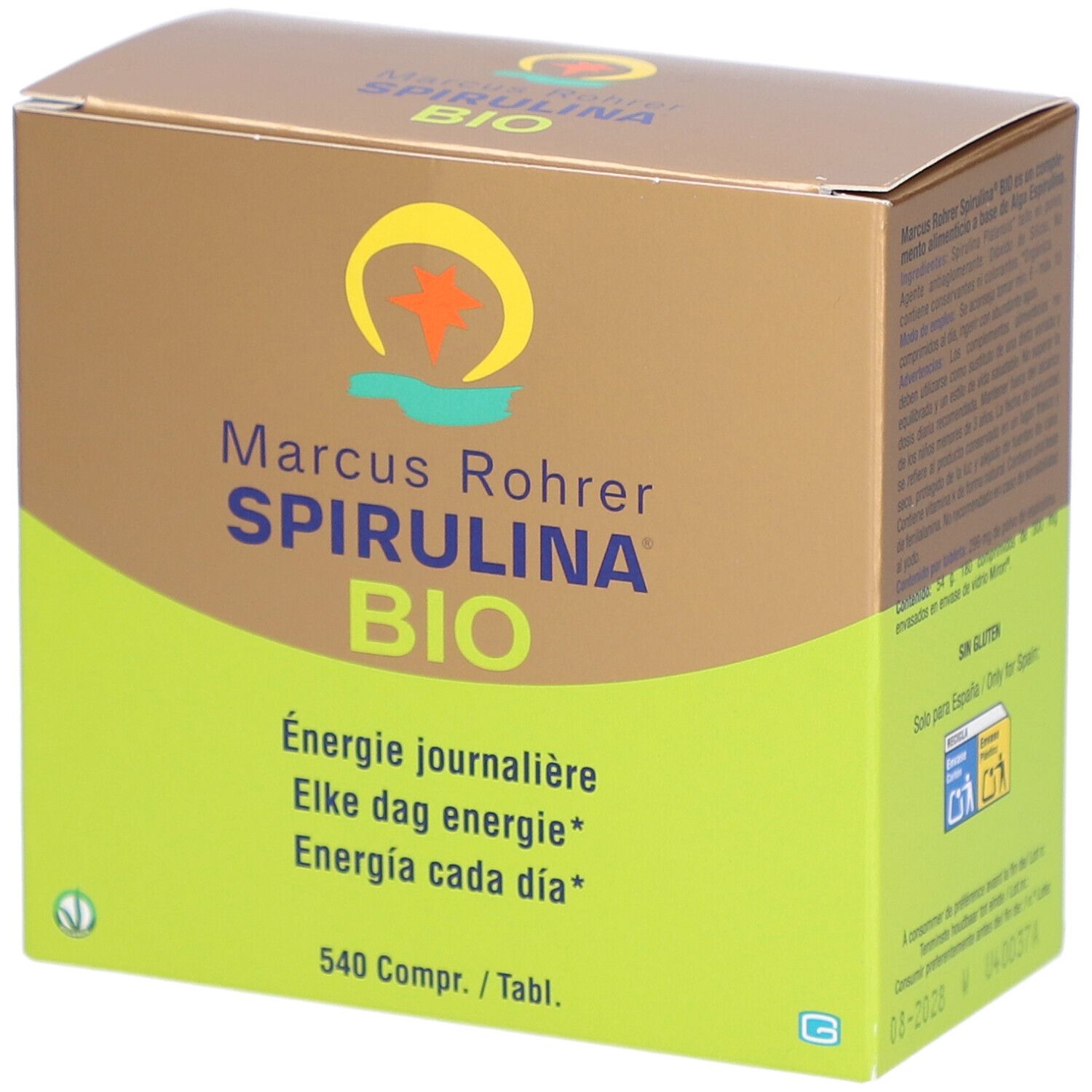 Marcus Rohrer Spirulina ® Bio Nachfüllpackung