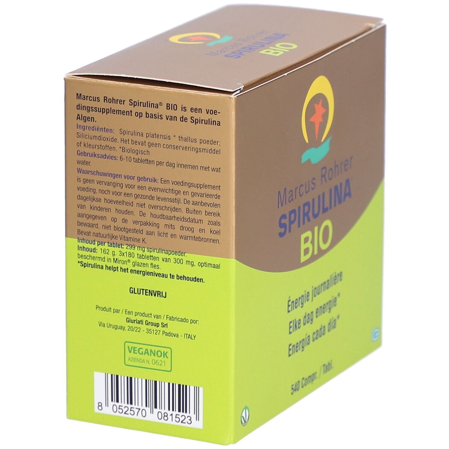 Marcus Rohrer Spirulina ® Bio Nachfüllpackung