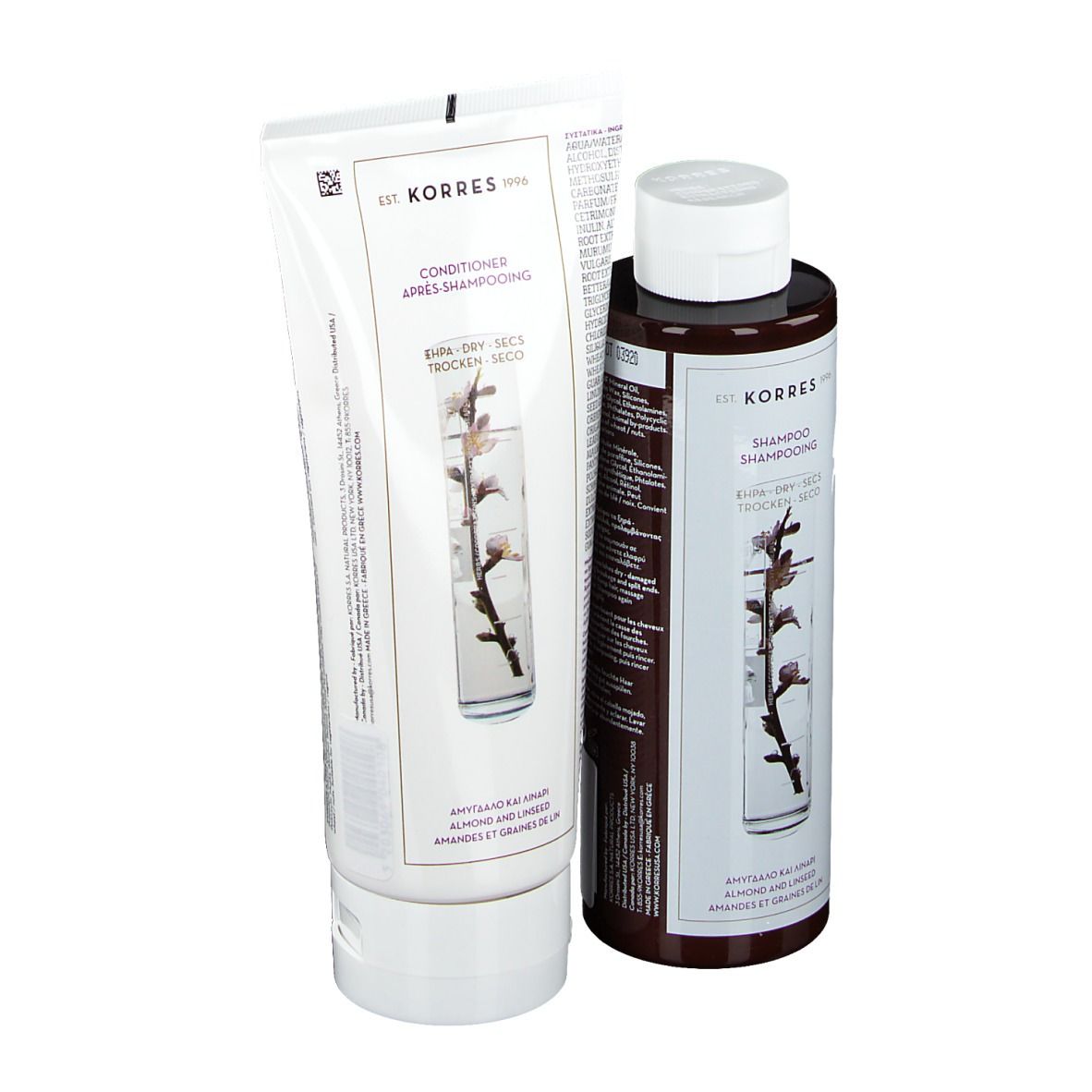 KORRES® Shampoo Mandel und Leinsamen