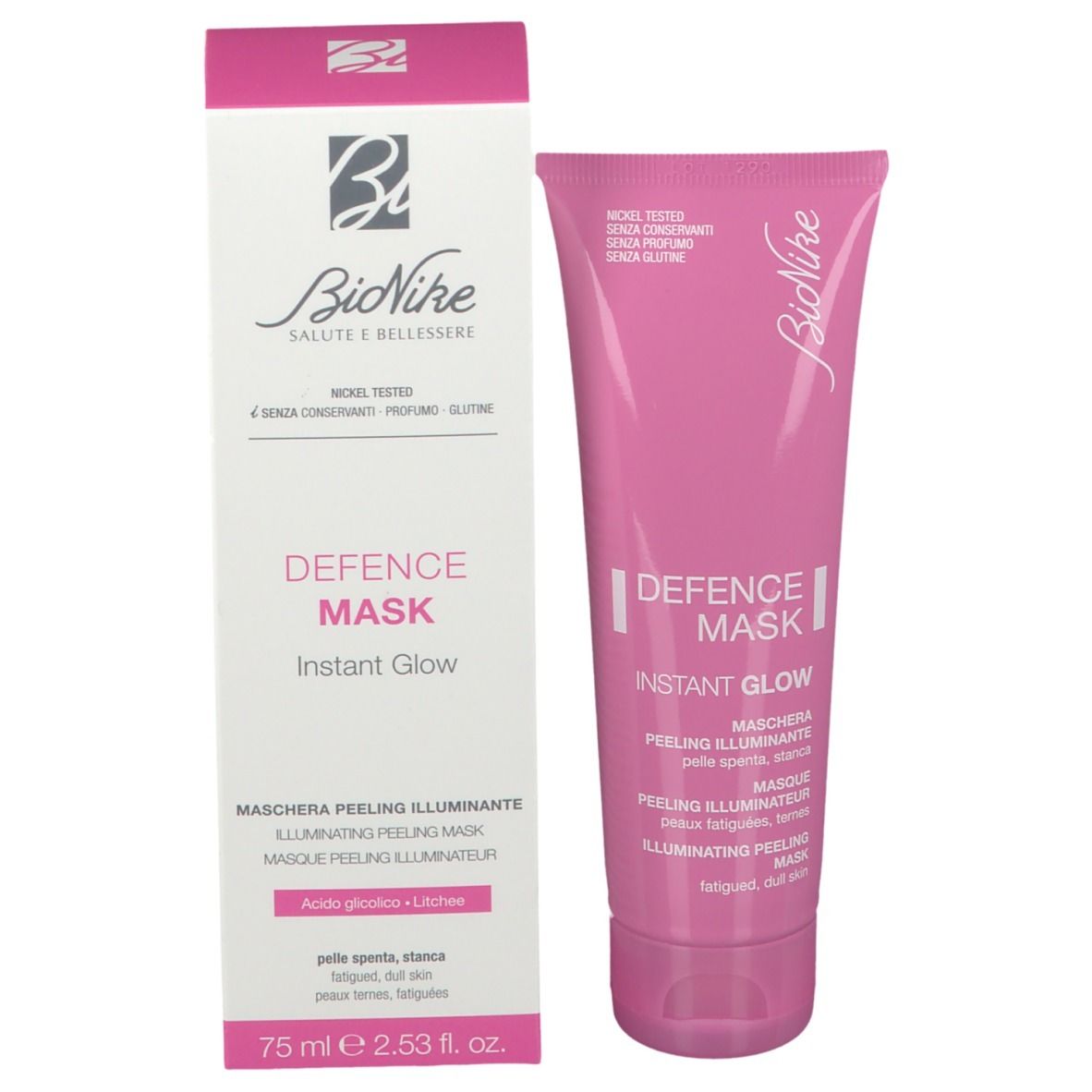 BioNike DEFENCE MASK INSTANT GLOW Peelingmaske