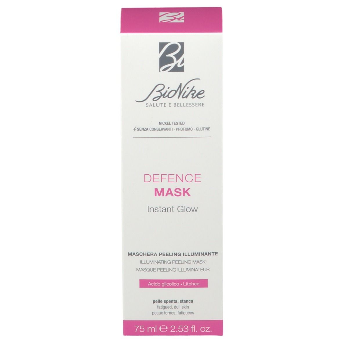 BioNike DEFENCE MASK INSTANT GLOW Peelingmaske