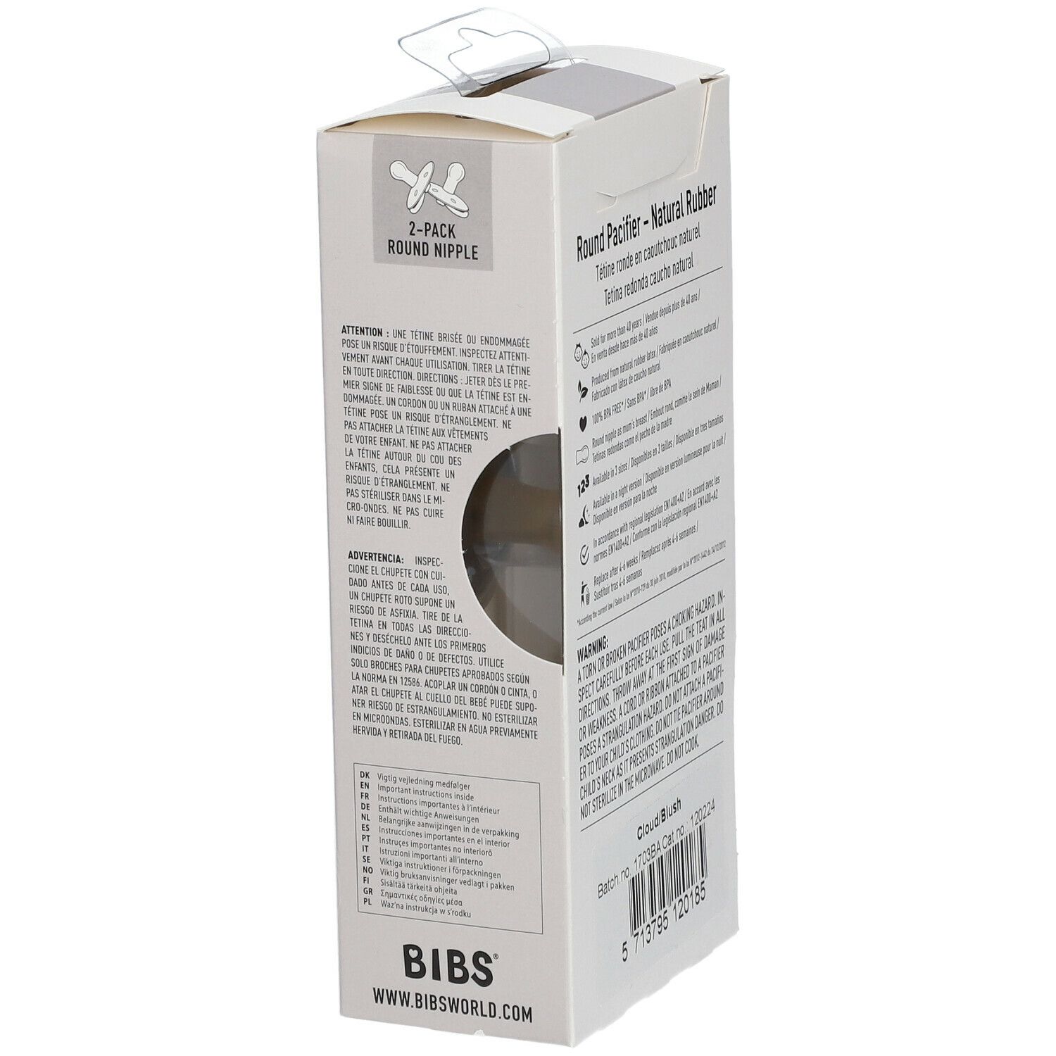 BIBS® BIBS COLOUR rouge 6 - 18 Monate Gr. 2