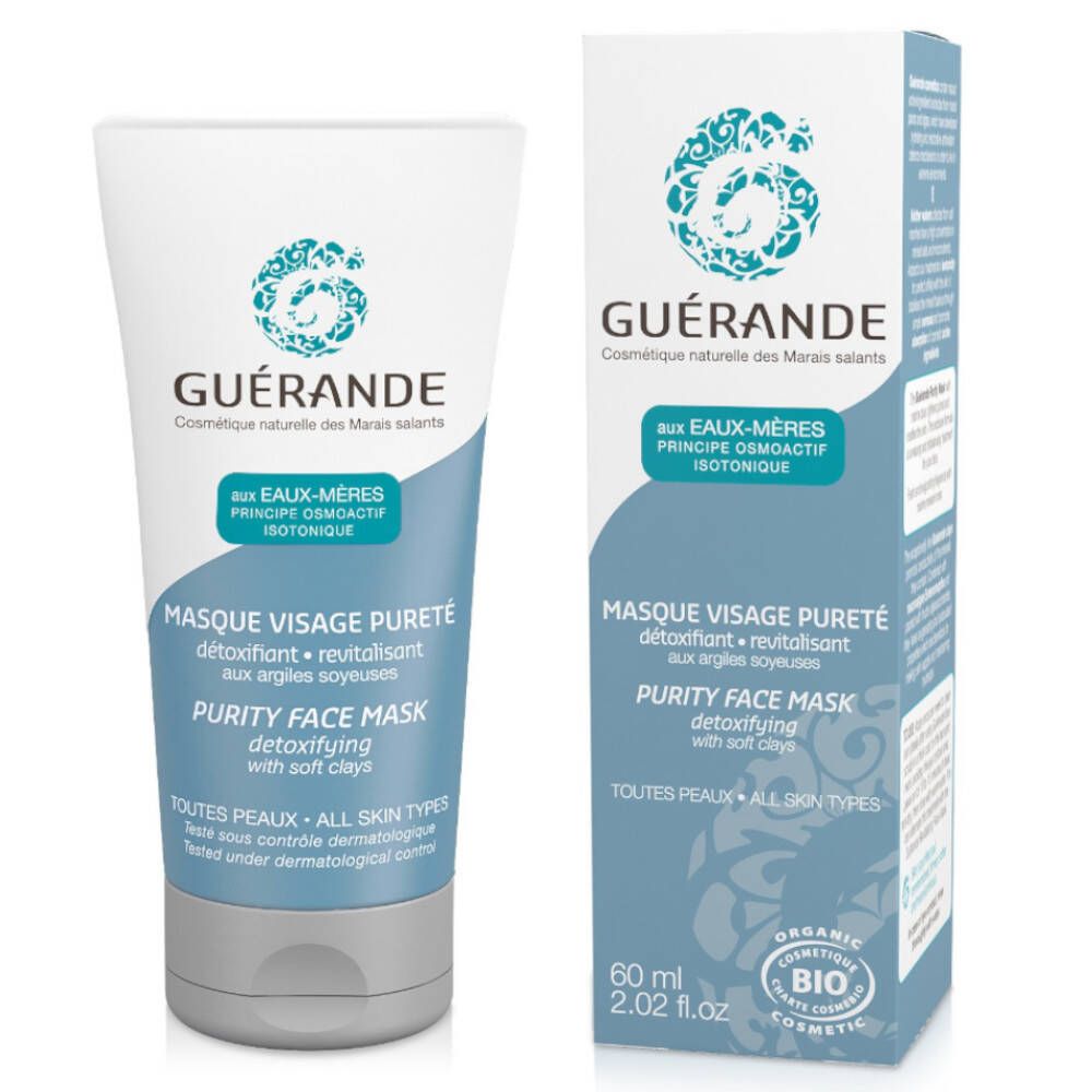 GUÉRANDE® Reinigende Gesichtsmaske Bio