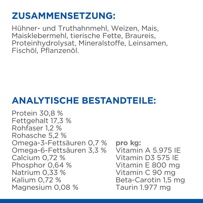 Hill's Science Plan Mature Adult 7+ Katzenfutter mit Huhn