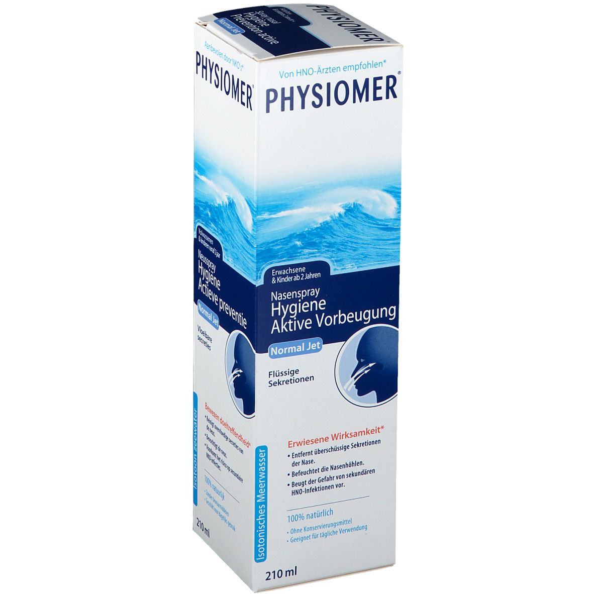 Physiomer Normal Jet Neusspray 210ml