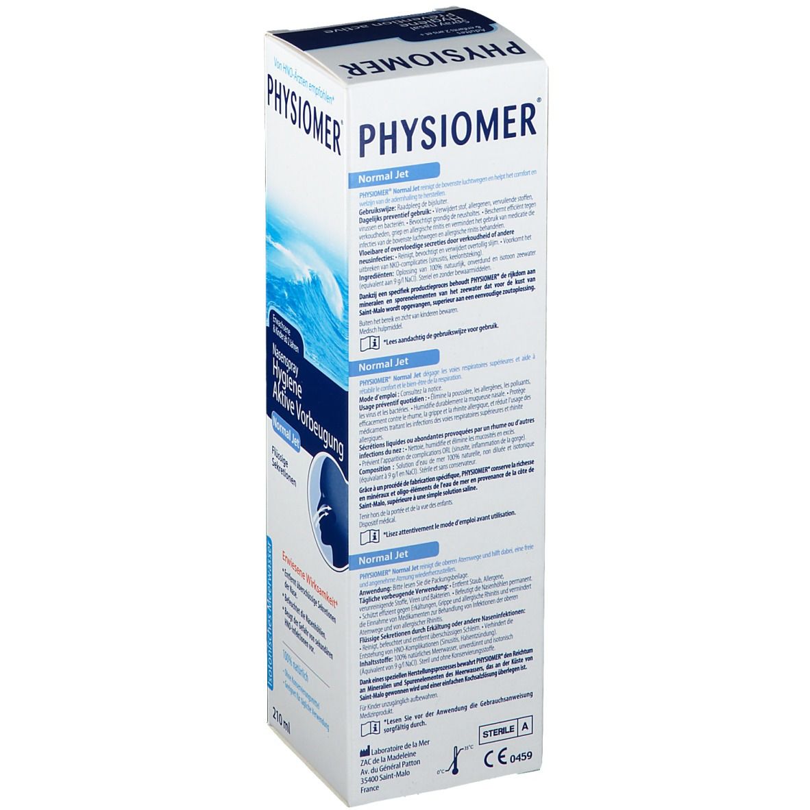 Physiomer Normal Jet Neusspray 210ml