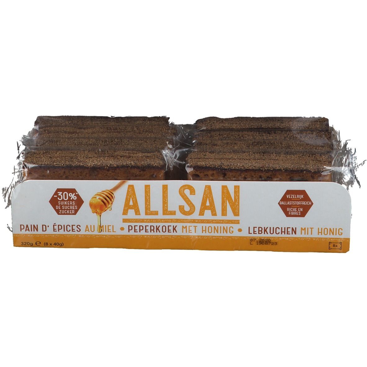 Allsan Lebkuchen mit Honig