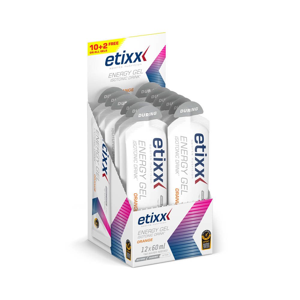 etixx Isotonisches Getränk Energie-Gel Orange