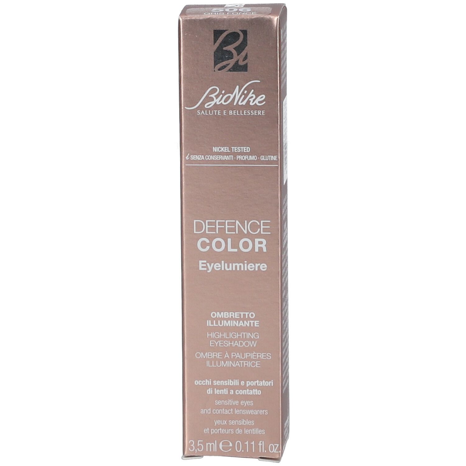 BioNike DEFENCE COLOR Eyelumiere 506 Dunkelgrau