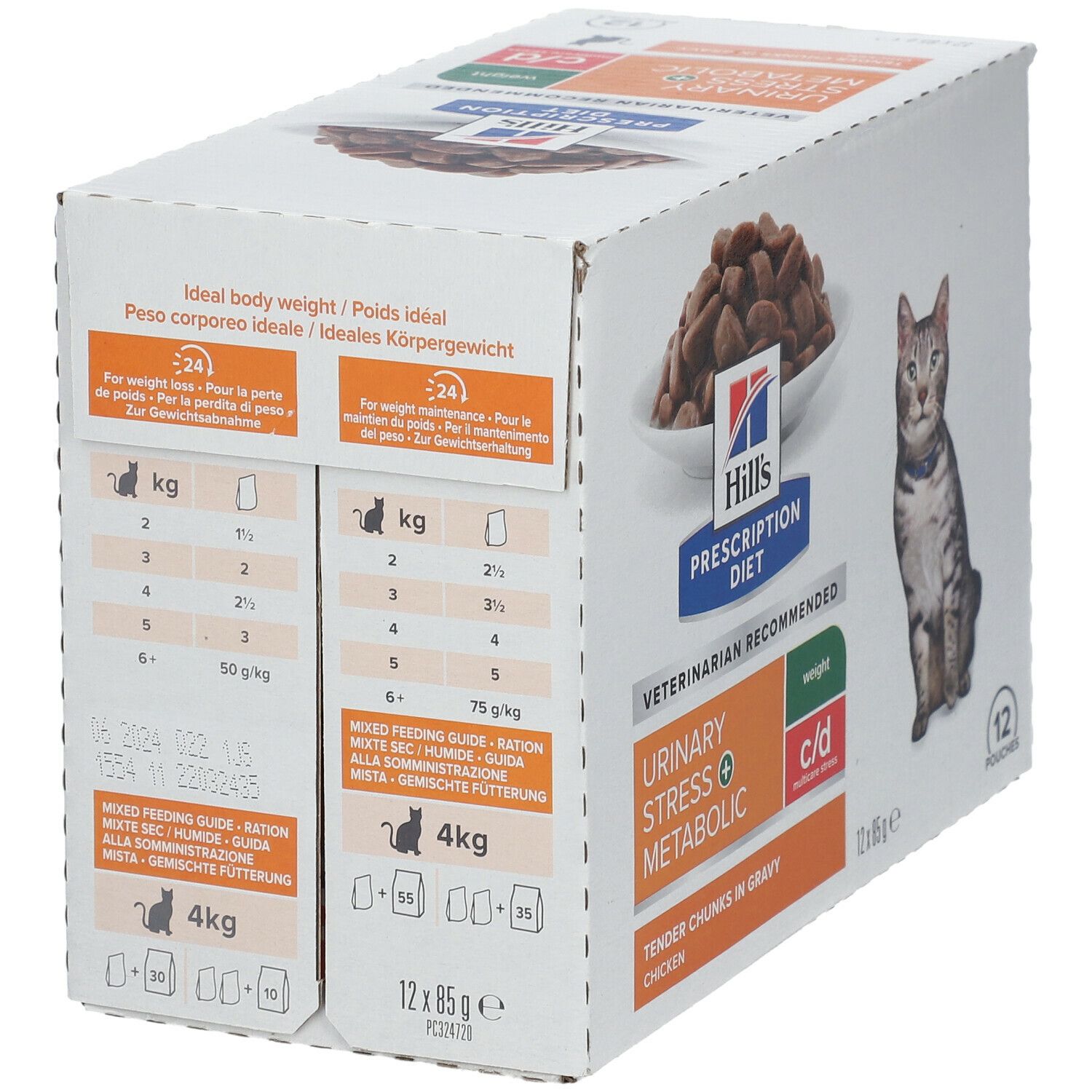 Hill's PRESCRIPTION DIET™ c/d Urinary Stress + Metabolic Chat - Poulet