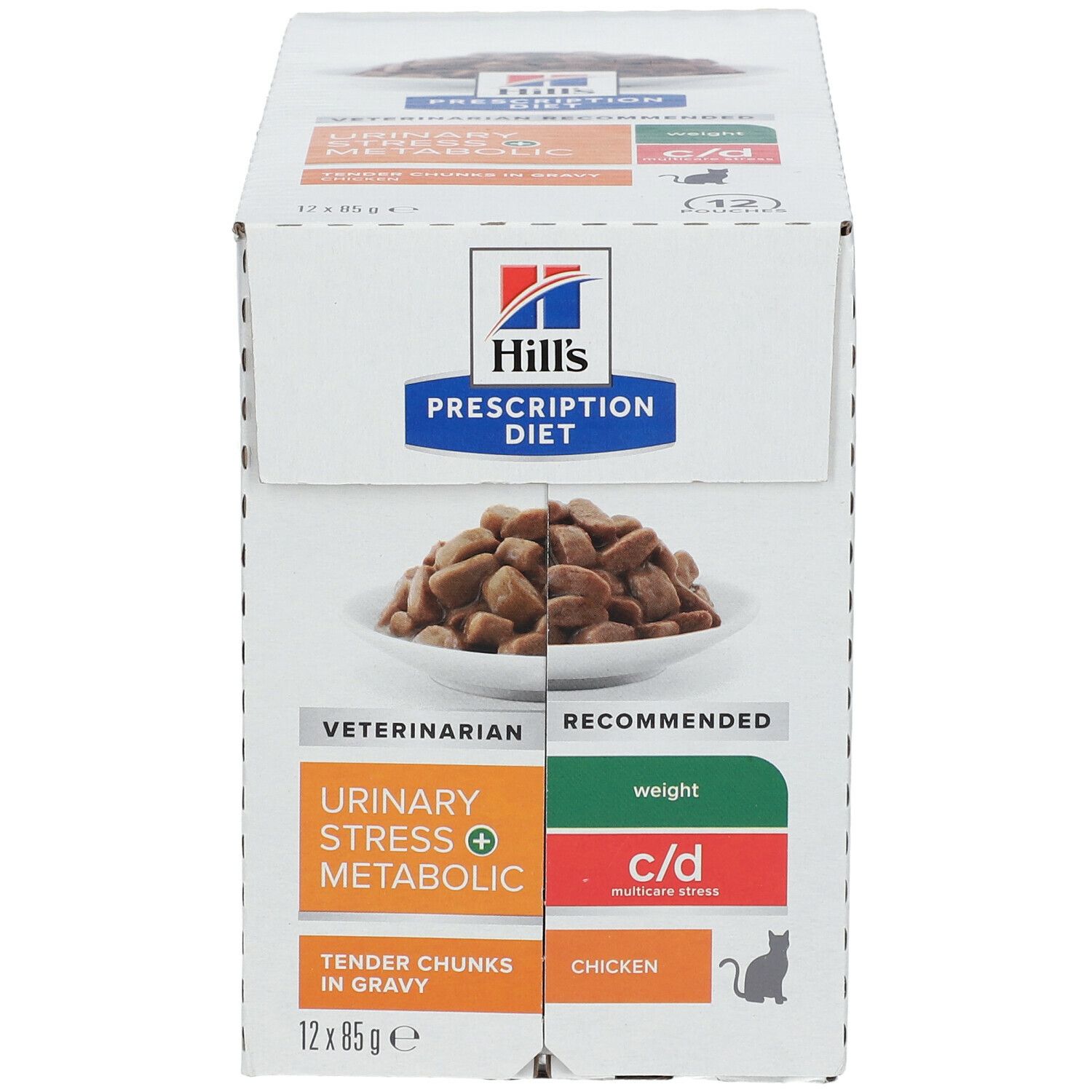 Hill's PRESCRIPTION DIET™ c/d Urinary Stress + Metabolic Chat - Poulet