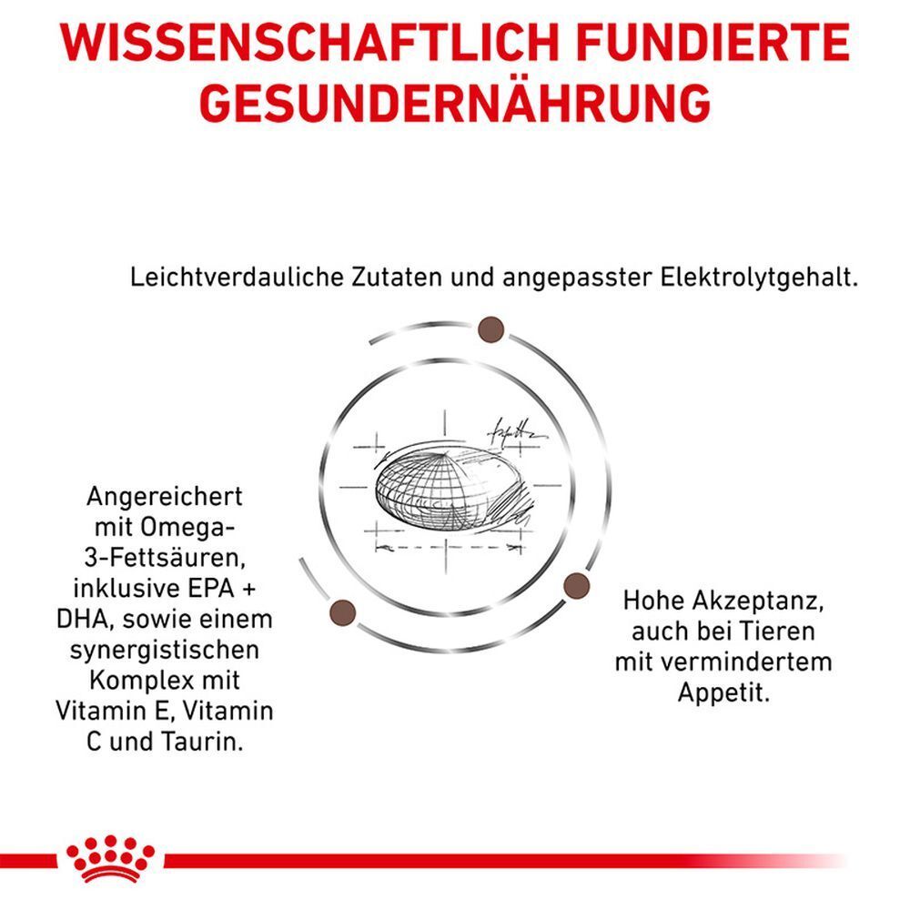 Wissenschaftlich fundierte gesunde Ernährung für Hunde mit Omega-3-Fettsäuren.