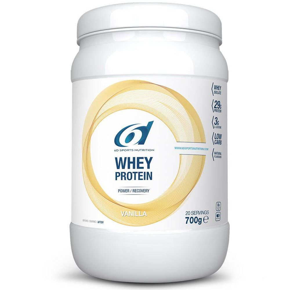6D Sports Nutrition Molkenprotein Vanille