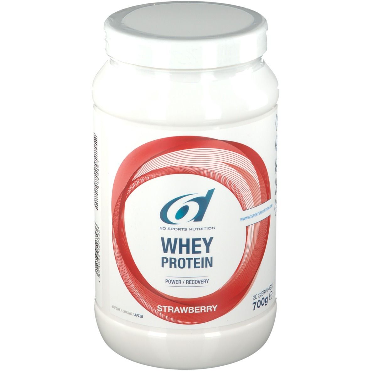 6D Sports Nutrition Molkenprotein-Fraise