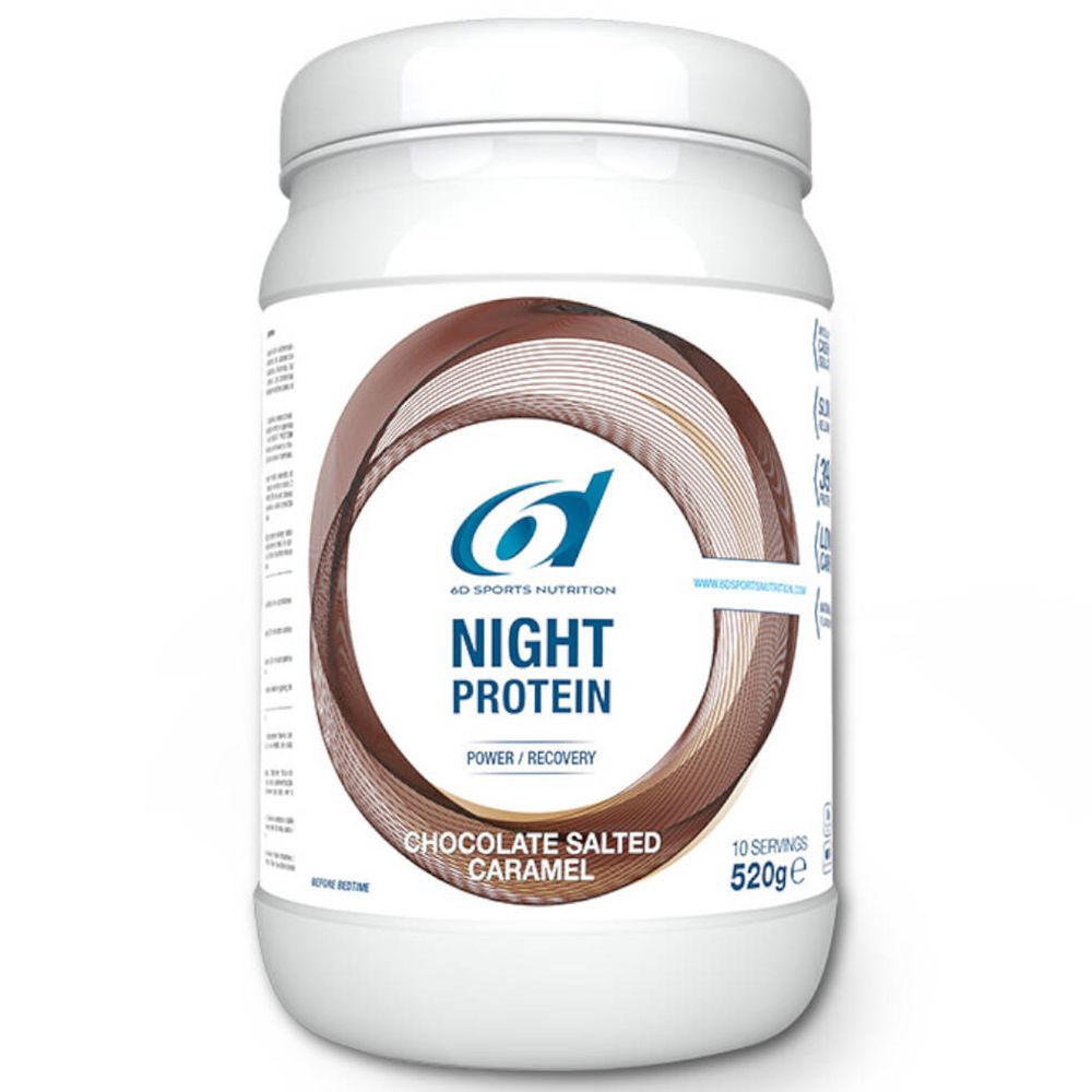 6D Sports Nutrition Night Protein Schokolade - Gesalzenes Karamell