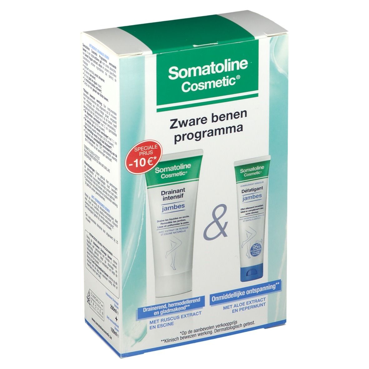 Somatoline Cosmetic® Entspannte Beine + Intensive Entwässerung der Beine