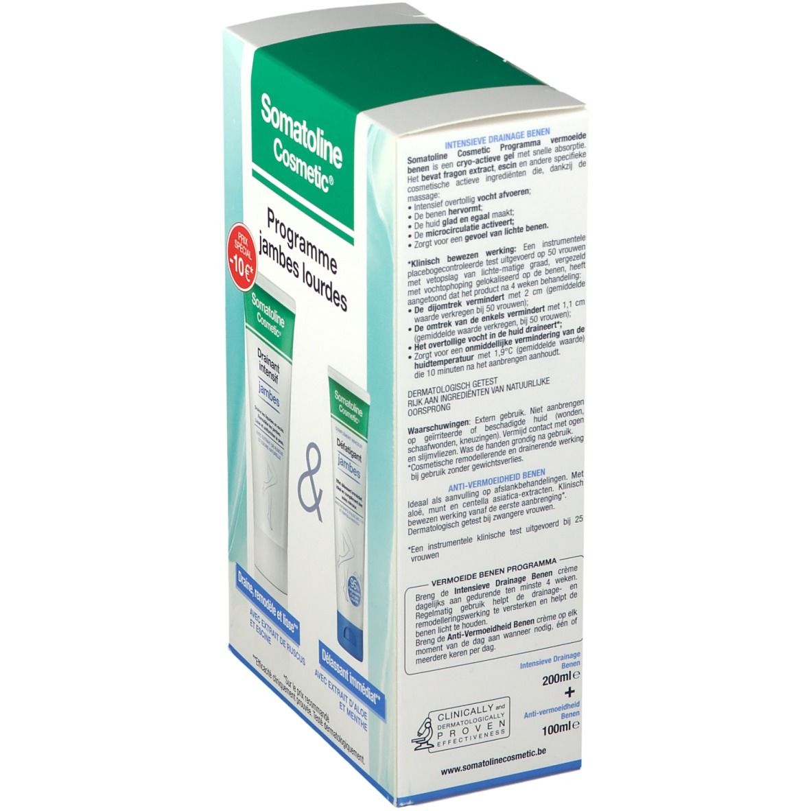 Somatoline Cosmetic® Entspannte Beine + Intensive Entwässerung der Beine