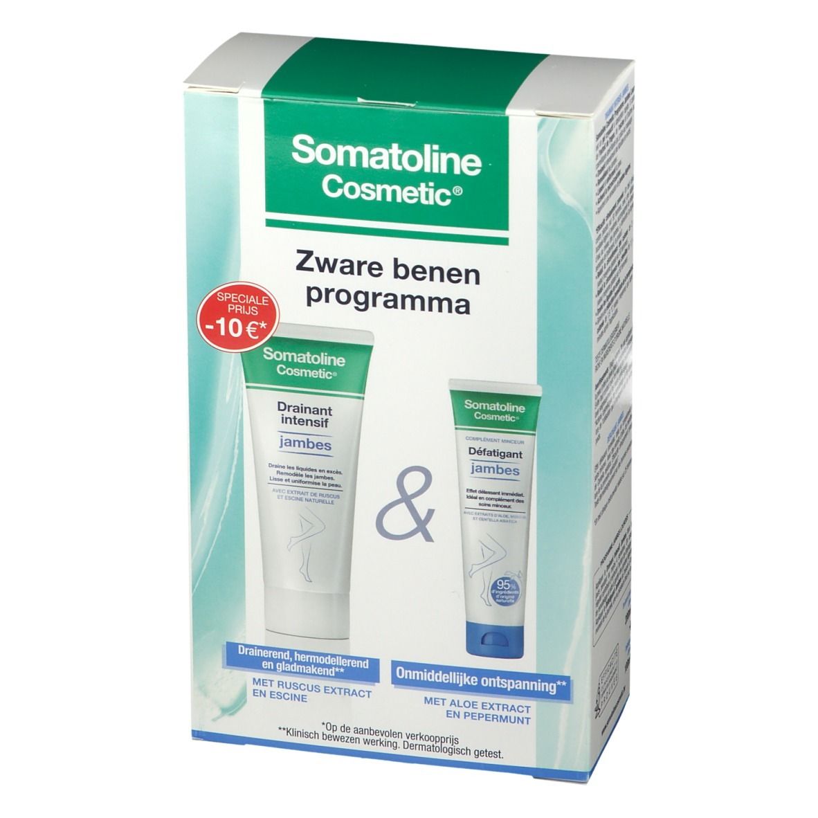 Somatoline Cosmetic® Entspannte Beine + Intensive Entwässerung der Beine