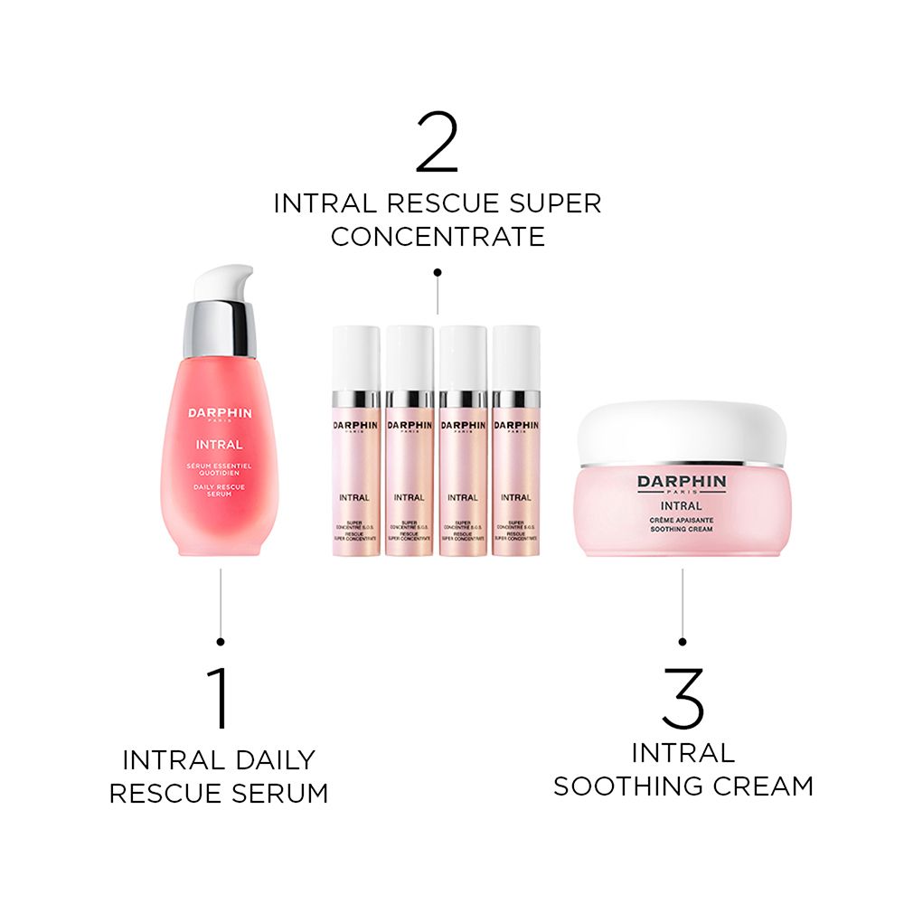 DARPHIN INTRAL Rescue Super Concentrate Beruhigende Gesichtspflege gegen Rötungen