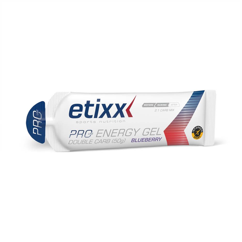 etixx Double Carb Energy Gel PRO LINE Heidelbeere