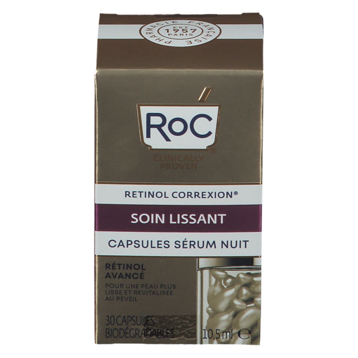 RoC® RETINOL CORREXION® Glättendes Serum Pflegekapseln