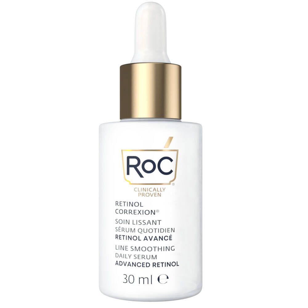 RoC® RETINOL CORREXION® Glättende Pflege Tägliches Serum