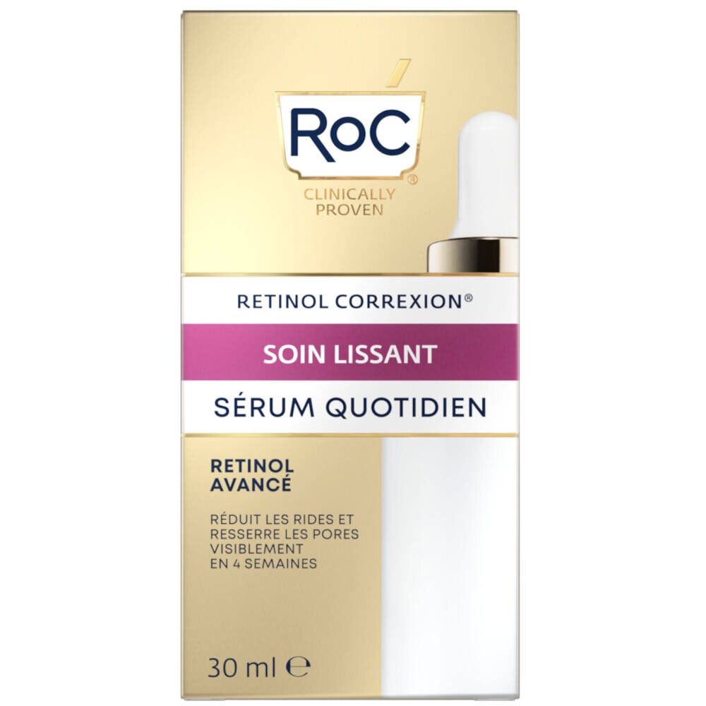 RoC® RETINOL CORREXION® Glättende Pflege Tägliches Serum