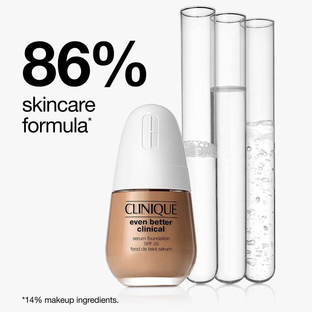 CLINIQUE Even Better Clinical™ Serum Foundation SPF 20 Neutral gegen Pigmentflecken seidig-mattes Finish