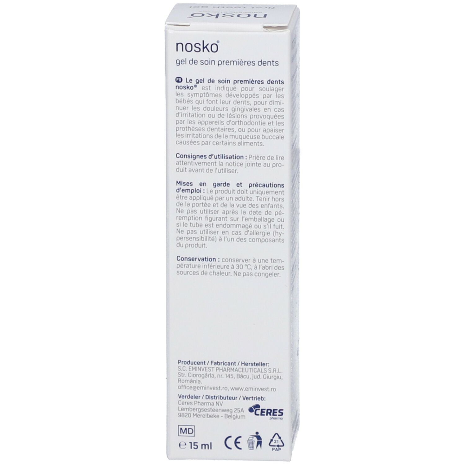 nosko® first teeth gel