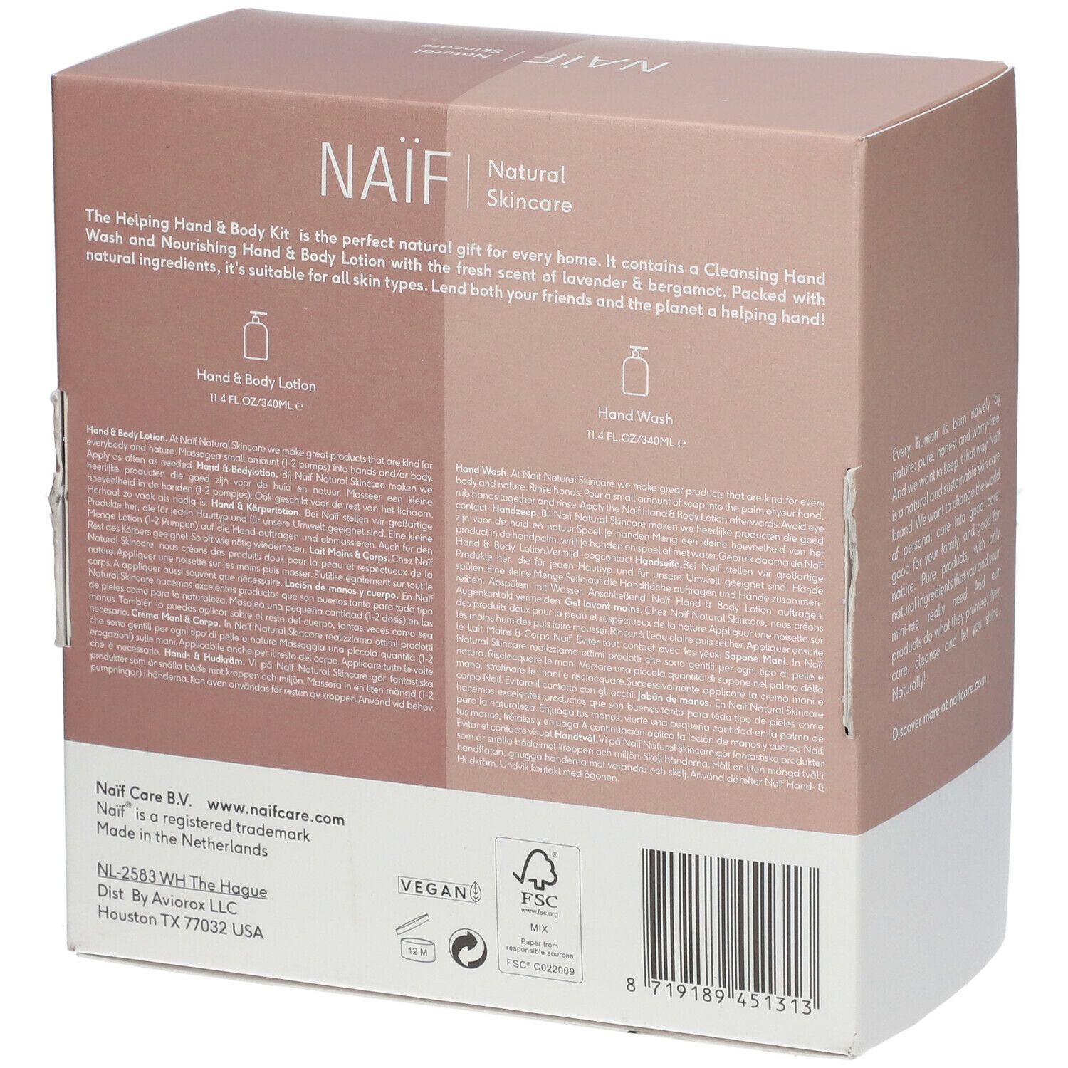 NAÏF® Helping Hands Geschenkset