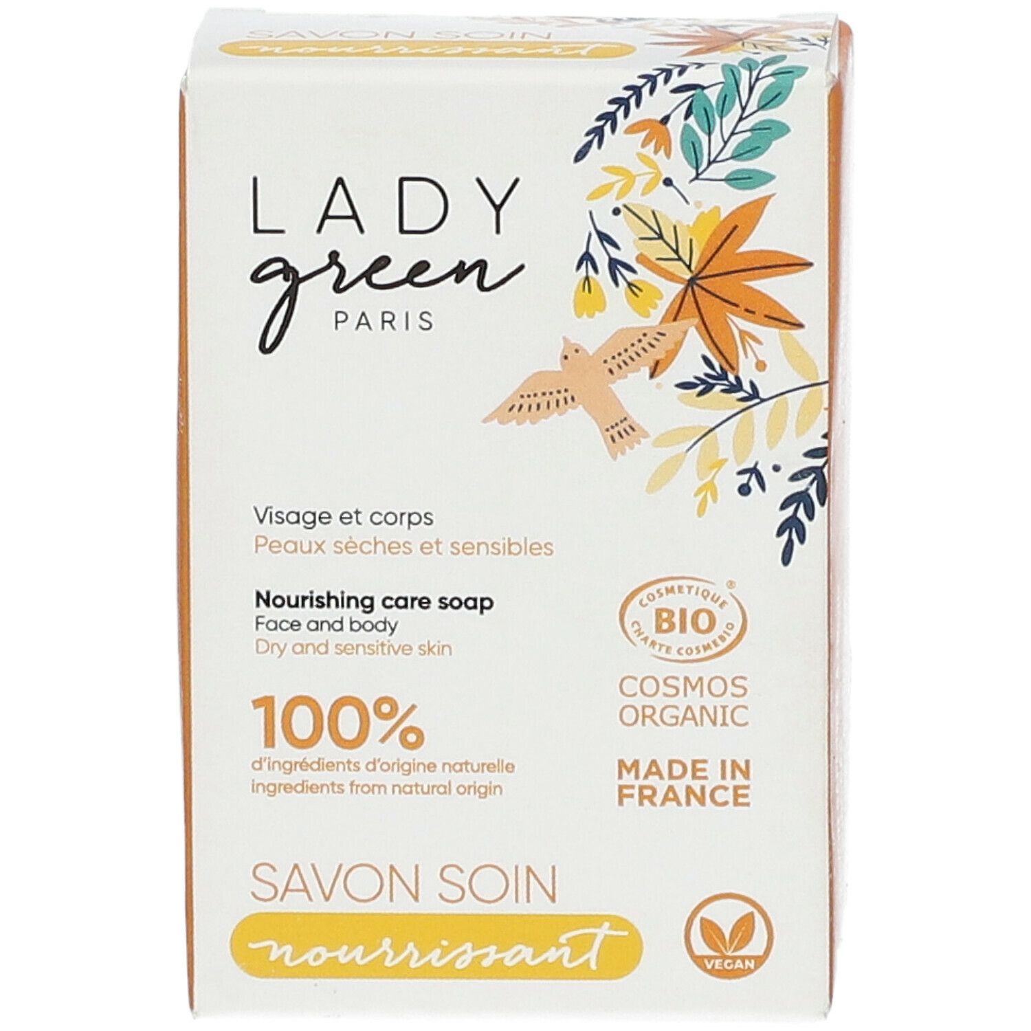 Lady Green Nährende Bio-Seife Gesicht & Körper