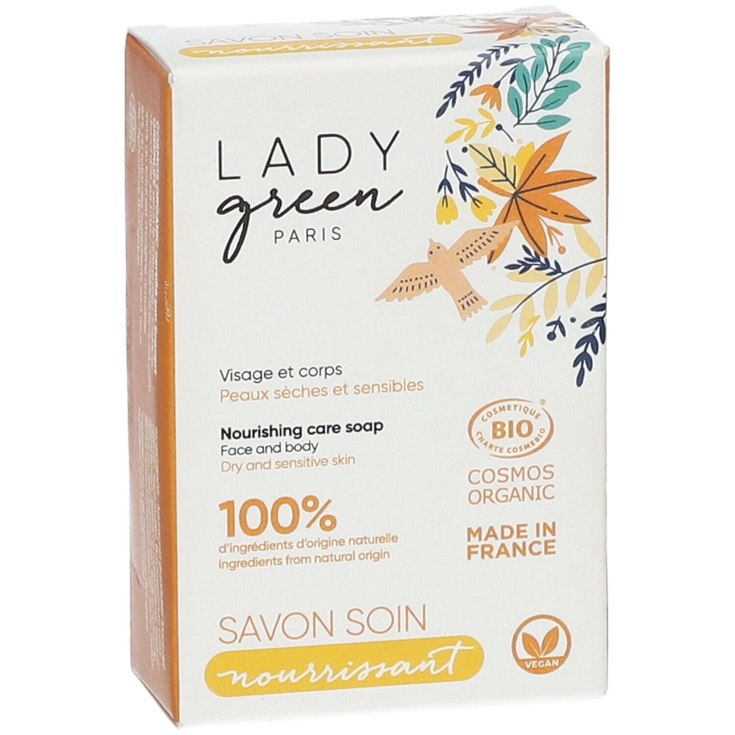 Lady Green Nährende Bio-Seife Gesicht & Körper