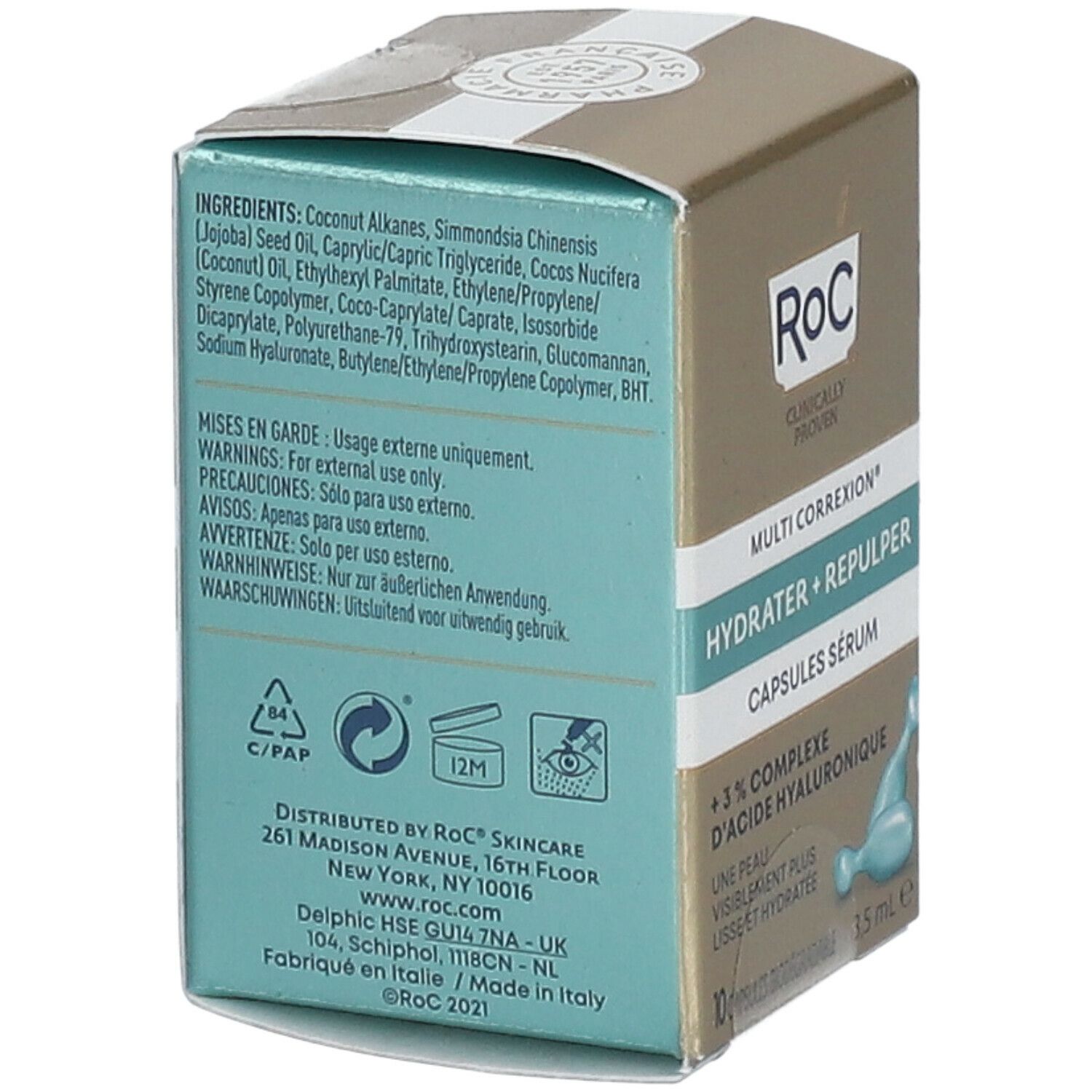 RoC Multi Correxion® Hydrate + Plump Serum Capsules