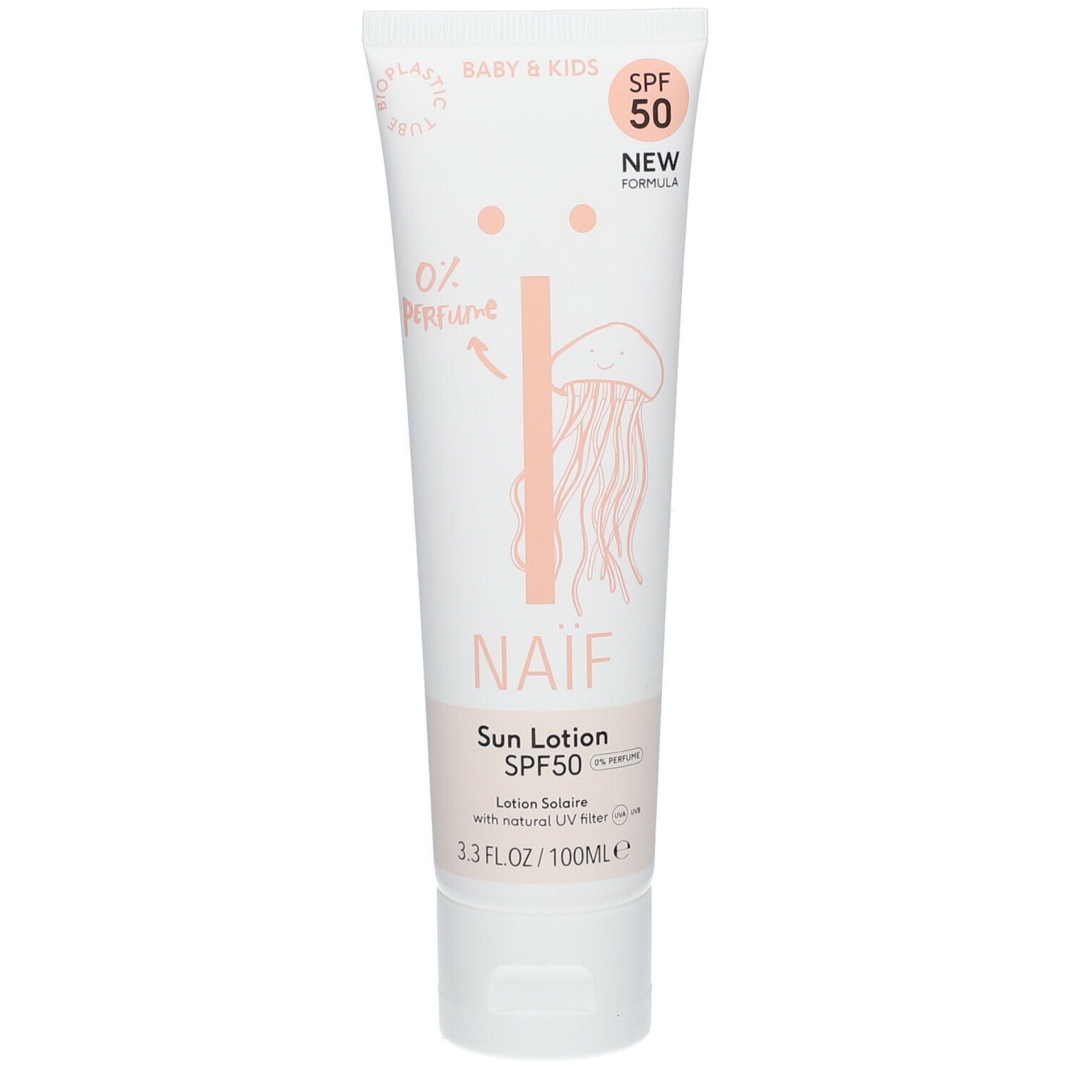 NAÏF® Baby & Kids Sonnenlotion LSF 50 unparfümiert