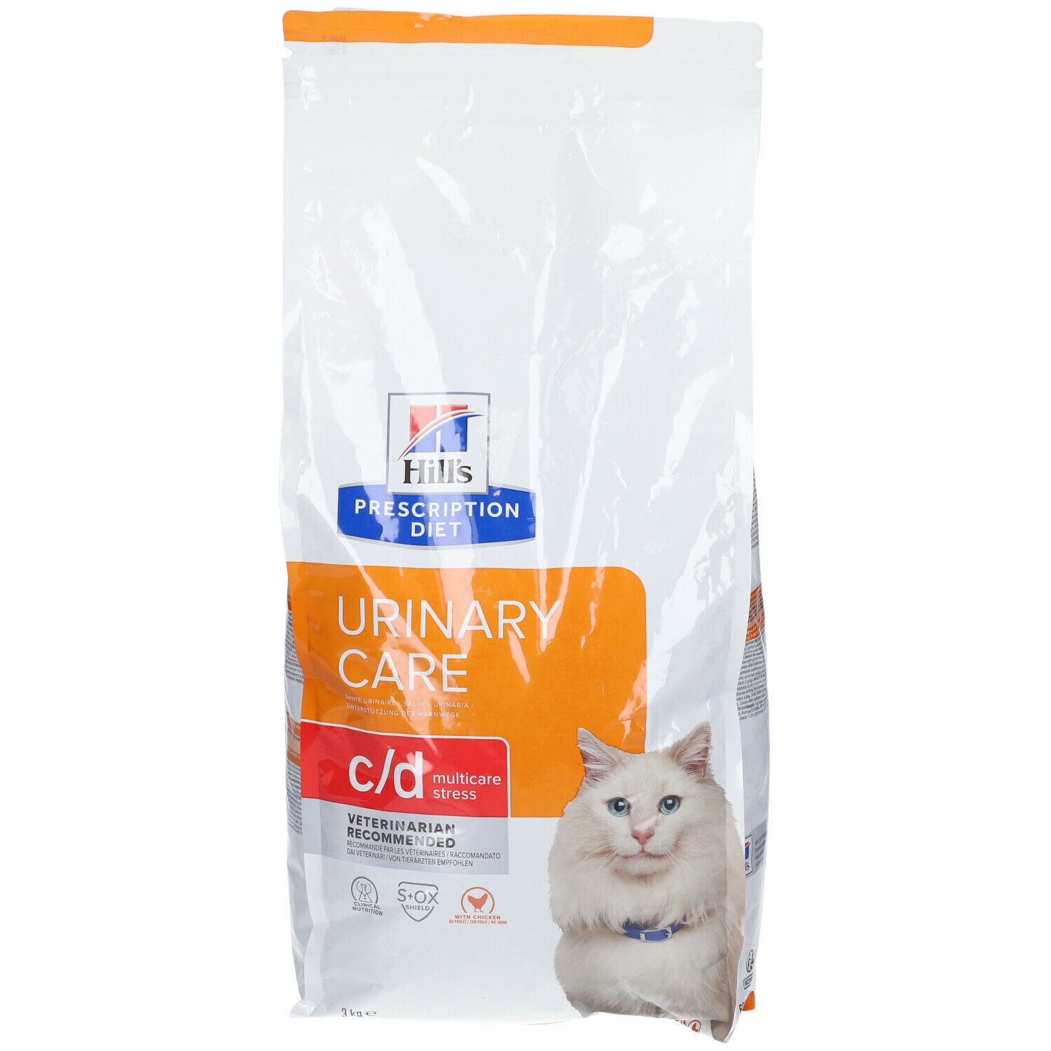 Hill's PRESCRIPTION DIET™ c/d Urinary Multicare Stress Chat - Poulet