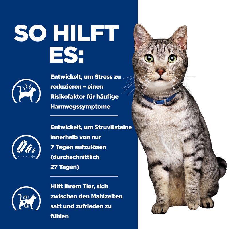 Hill's Prescription Diet c/d Multicare Stress + Metabolic Katzenfutter mit Huhn
